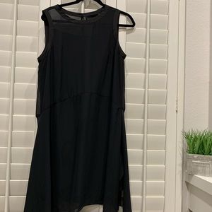 All Saints sleeveless Lyra dress in black sz 10